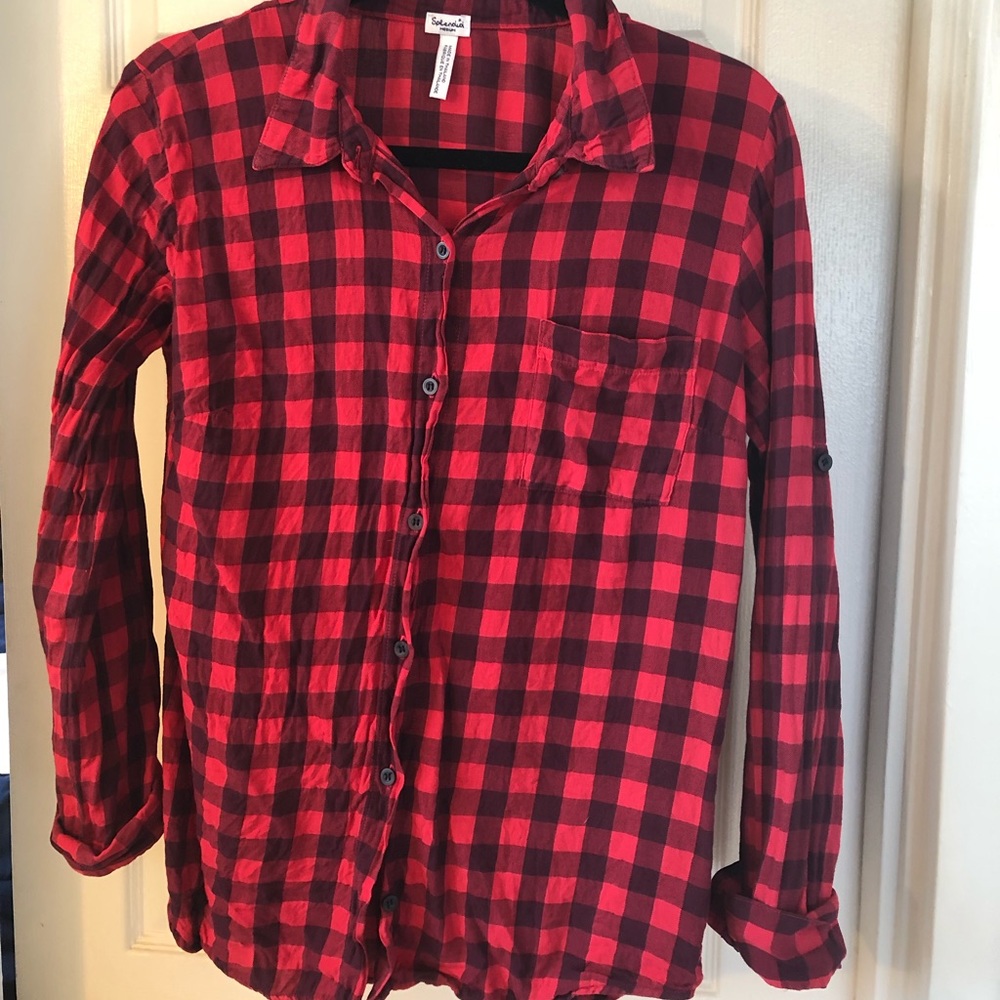 Splendid brand plaid shirt - size medium